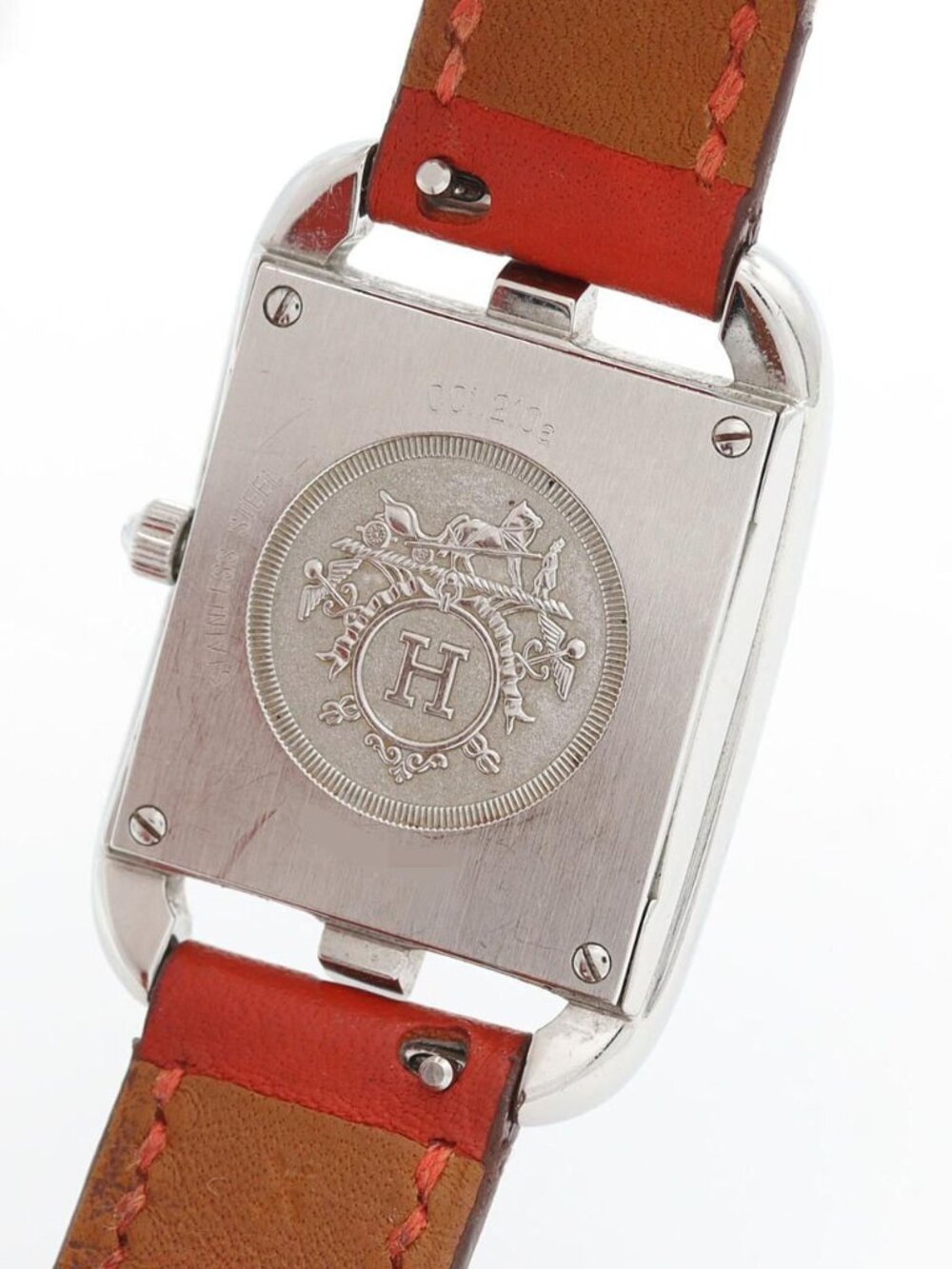 Hermes Cape Cod Double Tour SS Quartz Watch - Picture 6 of 8